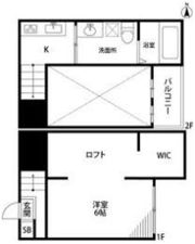 わっせHYOUTANYAMAの間取り画像