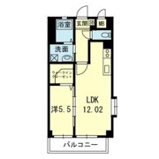 スライブ五番館の間取り画像