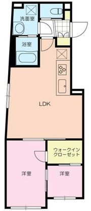 ウェルスクエア高井戸東の間取り画像