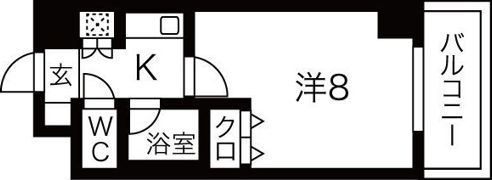 覚王山エクセルの間取り画像