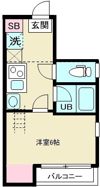 モンテリオ新小岩の間取り画像