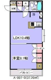 ローズマンション(A-007)の間取り画像