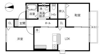 エル津田の間取り画像