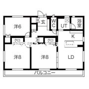 レスコNAKADAの間取り画像