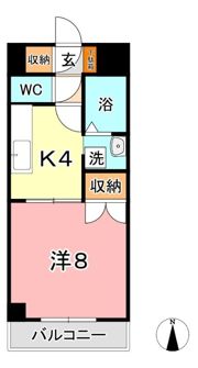 グローリー中庄の間取り画像