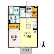 グランモアひまわりの間取り画像