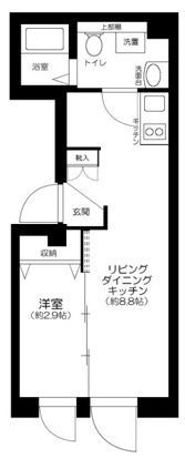 レクス神楽坂の間取り画像