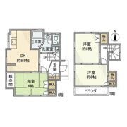 西平山戸建の間取り画像