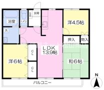 エクセレンス土居田の間取り画像