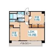 グランジュールマンション高砂駅前の間取り画像