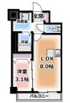 SHOKEN Residence大阪都島の間取り画像