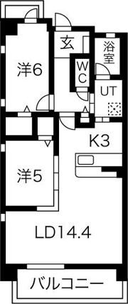 MAISON CALME 守山の間取り画像