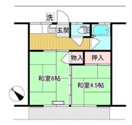 持田荘の間取り画像