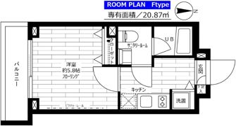 ステージファースト西大井一番館の間取り画像