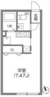 ZESTY神楽坂Ⅰの間取り画像