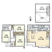 真間戸建の間取り画像