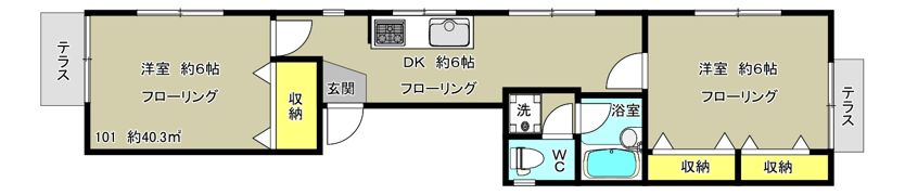 佐藤アパートの間取り画像