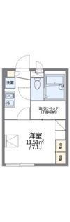 レオパレスShobiの間取り画像