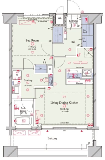 間取図
