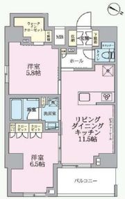 ARKMARK成増の間取り画像