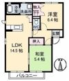 シャトーグリーンB棟の間取り画像