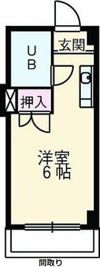 市川シティーハイムの間取り画像