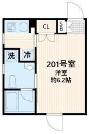 Fullea東中野の間取り画像