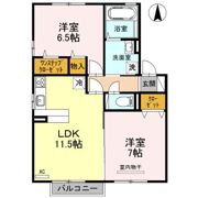 プラム C棟の間取り画像