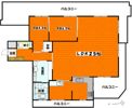 ダイアパレス鶴見橋の間取り画像