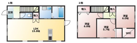 柳橋ベルエアの間取り画像