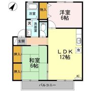 フロール大広 A棟の間取り画像