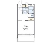 レオパレスソレーユ青江第二の間取り画像