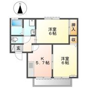 ボヌール Aの間取り画像