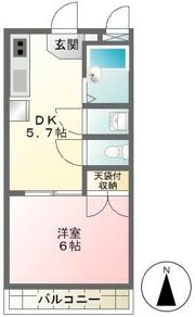 エクシードMの間取り画像