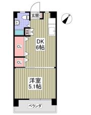 行徳マンションの間取り画像