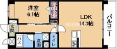 コンフォート上笠の間取り画像