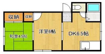 サンハイツ西山の間取り画像