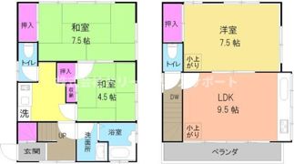 相和ハイツの間取り画像