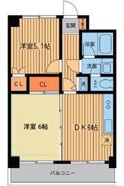 プライムアーバン武蔵野ヒルズA棟の間取り画像