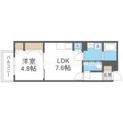 ACT江坂の間取り画像