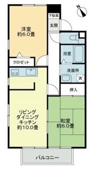 タートルハイツBの間取り画像