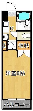 シティルーム境川の間取り画像