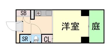 ヴェルドール王子公園の間取り画像