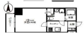 R SQUARE 東天満の間取り画像