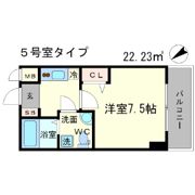 メインステージ西天満T’s SQUAREの間取り画像