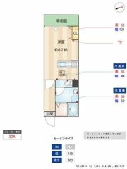 フォレスト馬堀海岸の間取り画像