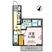 エストリヴィエール東川口の間取り画像