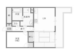 ひかりハイツの間取り画像