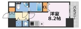ベルエ難波西の間取り画像