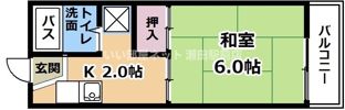 サンハイツの間取り画像
